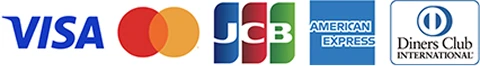 VISA / MASTER / JCB / AMEX / DINERS