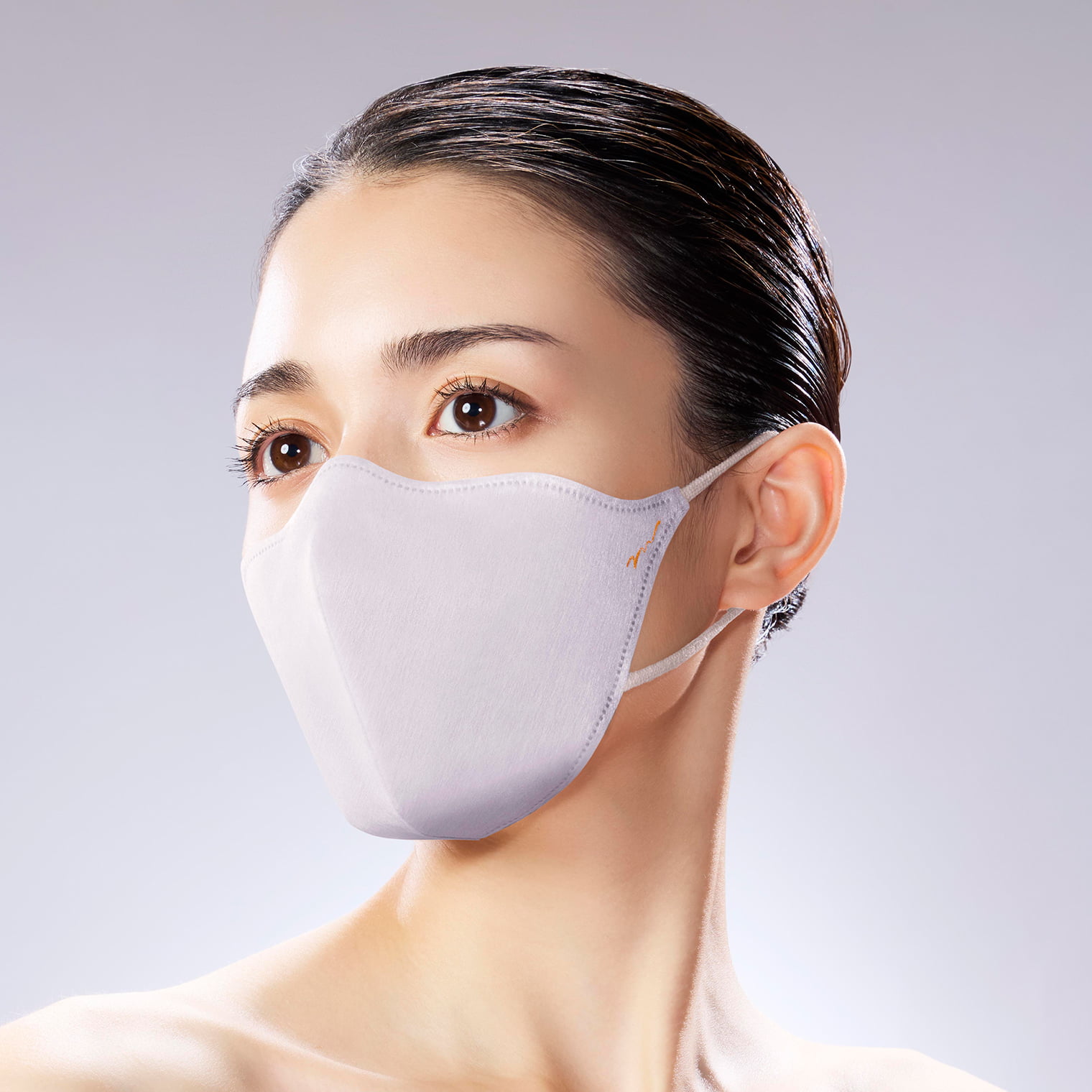  MATOI TONE UP MASK ソフトシルエット ブルーアッシュ(S-3枚入り　¥1650)