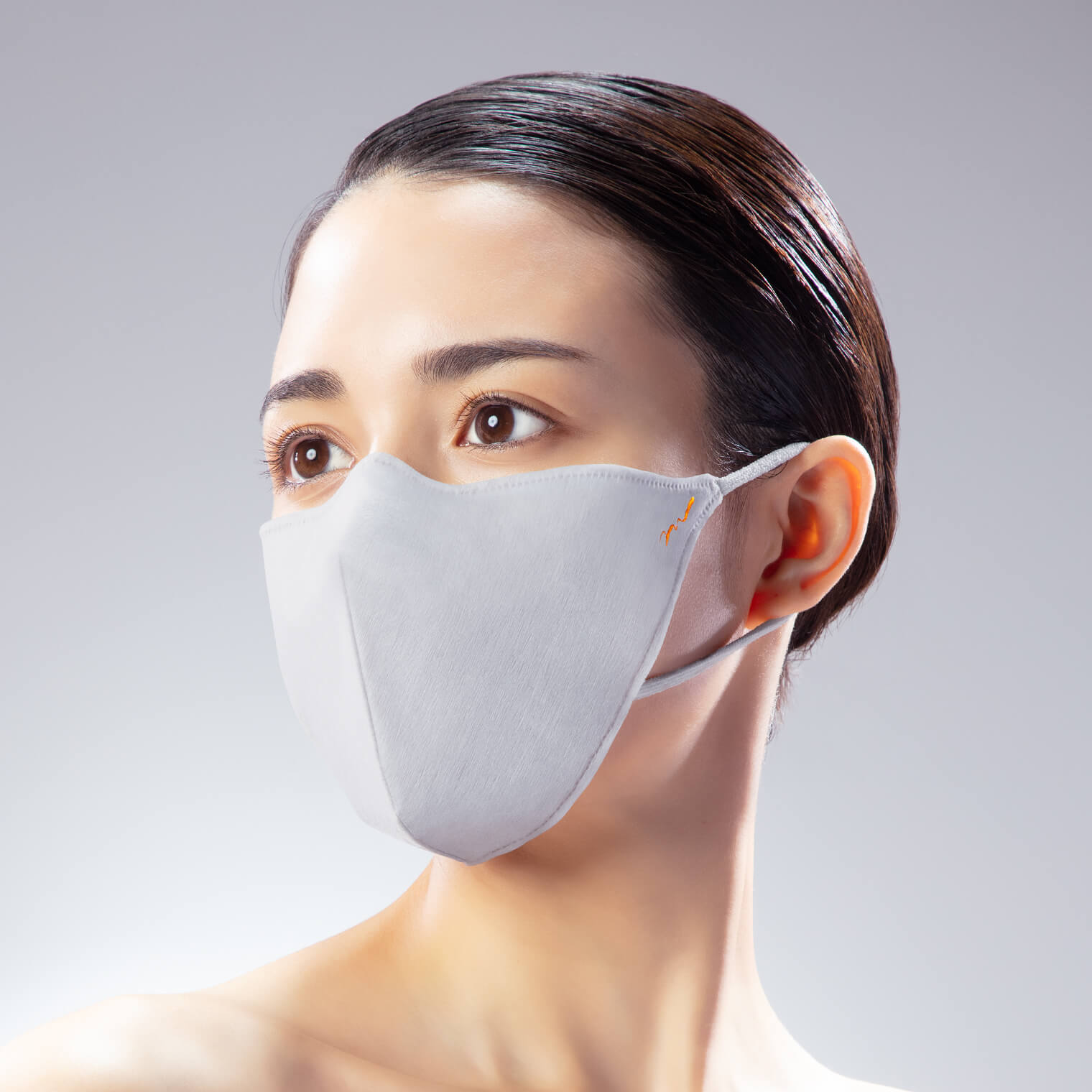  MATOI TONE UP MASK シャープシルエット クールグレー(M-3枚入り　¥1650)