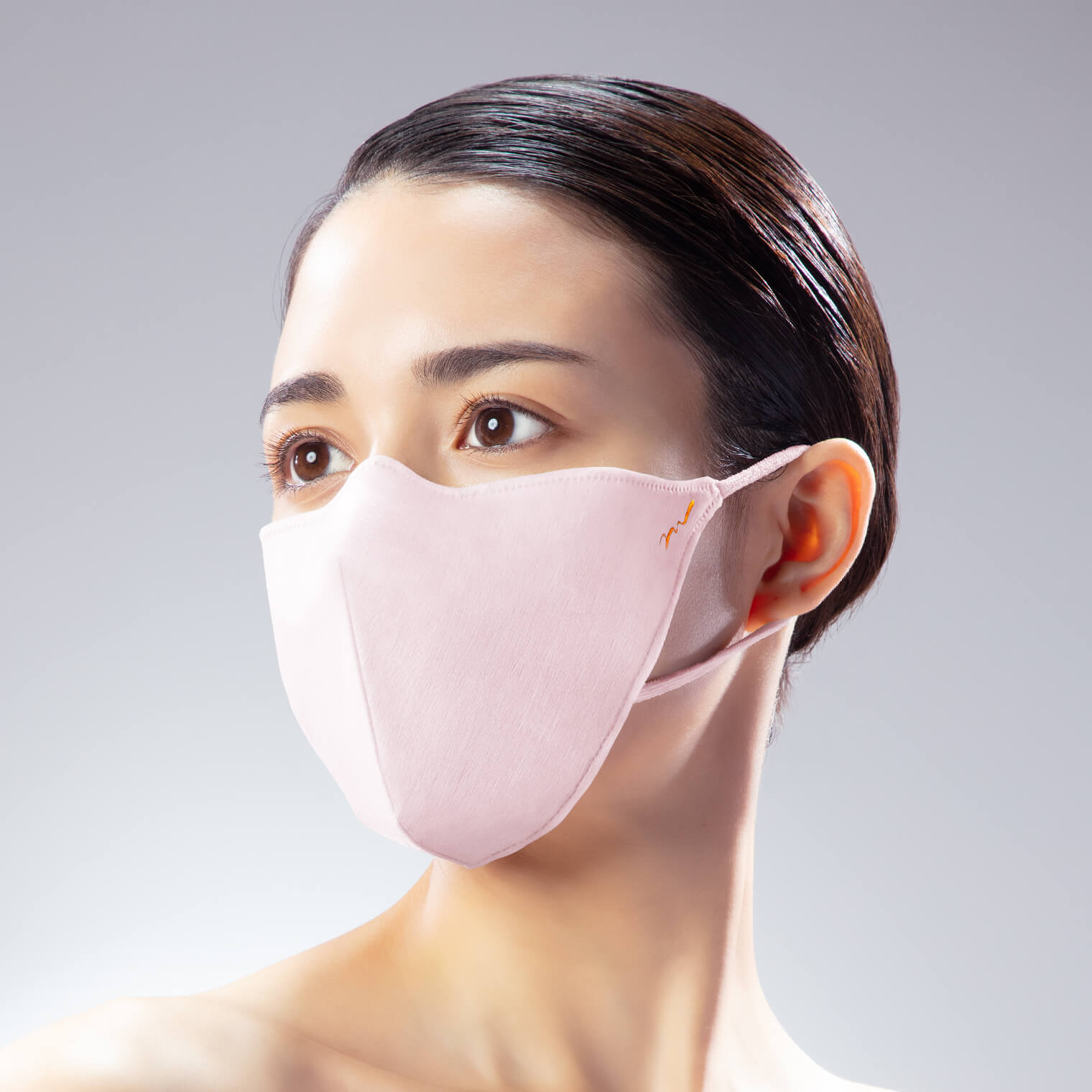  MATOI TONE UP MASK シャープシルエット フロスティーピンク(M-3枚入り　¥1650)